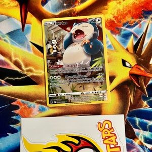 Pokémon Snorlax lost origins card new